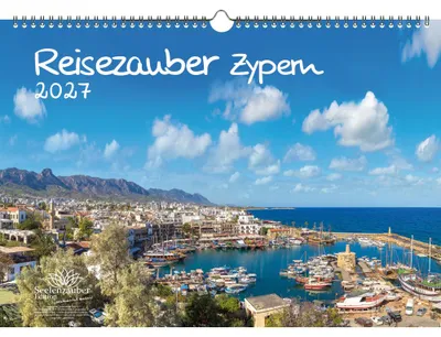 Produktbild von Reisezauber Zypern DIN A3 Kalender für 2027 Nikosia Meer Strand Urlaub - Seelenzauber