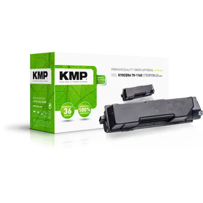 Produktbild von KMP K-T77 Toner schwarz kompatibel mit Kyocera TK-1160