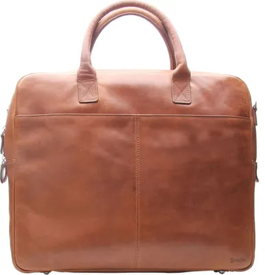 Image de Esquire serviette sac d'ordinateur portable pour ordinateur portable Dallas Briefcase Brown brun