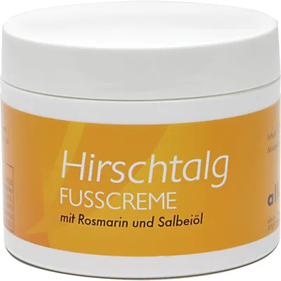Image de Allcura Crème pour les pieds au suif de cerf avec romarin et huile de sauge, 100 ml de crème