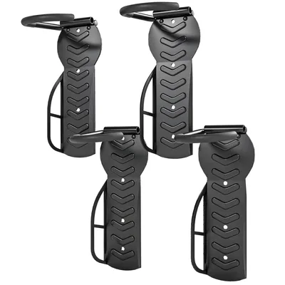 Produktbild von SPORTNOW 4er Set Fahrrad Wandhalterung Vertikal mit 30 kg Tragkraft klappbar
