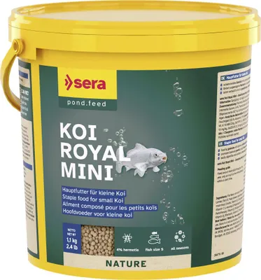 Produktbild von Sera Koifutter Royal Mini für kleinere Koi 3,8 L