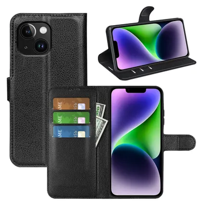 Produktbild von Hülle für Apple iPhone 15 Plus Handyhülle Handy Tasche Wallet Case Flip Cover