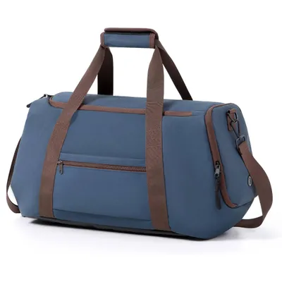 Produktbild von Sporttasche 30L mit Schuhfach wasserabweisend Reisetasche Gym Bag Trainingstasche Blau