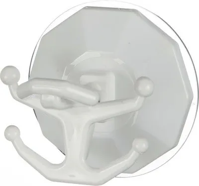 Image de Crochet ventouse fixcup blanc