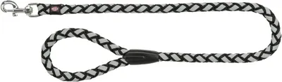 Produktbild von Trixie Cavo Reflect Leine - 1 m - Schwarz / L-XL