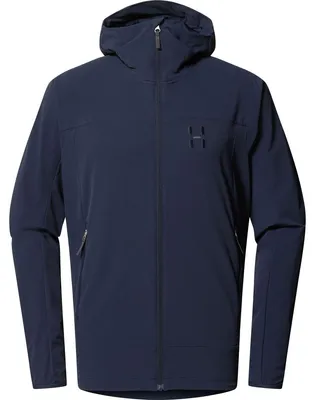 Produktbild von Haglöfs Herren Softshelljacke Rosson Softshell Hood Men Blau M