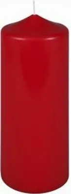 Produktbild von Premium Stumpenkerzen Rot 200 x 80 mm, 1 Stück