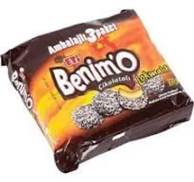 Produktbild von Keks Eti Benim'O | Gebäck | mit Schokoladenüberzug und Marshmallow | 240 g