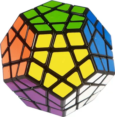 Obrázek produktu pro Shengshou Megaminx Mozek Teaser Magic Cube Speed Twisty Puzzle Toy Black
