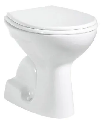 Immagine prodotto di Vetroceramica Aqualine - Wc in piedi, scarico inferiore, bianco TP340