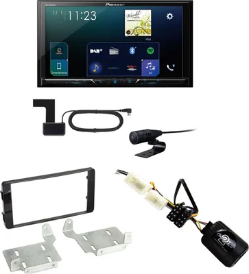 Produktbild von Pioneer SPH-DA230DAB CarPlay Android Auto Einbauset für Mitsubishi ASX ab 2015