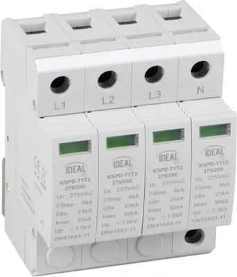 Obrázok produktu pre zvodič prepätia 3PN KSPD-T1T2 275/200