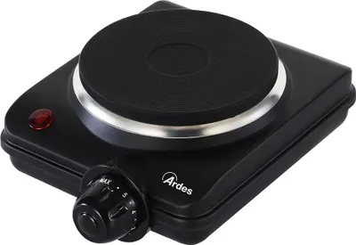 Obrázok produktu pre Mini elektrický varič Ardes Focus s liatinovou doskou Ø 10 cm a termostatom