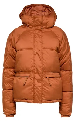 Produktbild von SELECTED FEMME Kurze Puffer Jacke Wattierter Stepp Blouson mit Kapuze SLFDANA Größe: 38