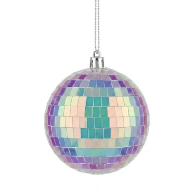 Produktbild von LED Disco-Kugel mit 10 Micro-LEDs, Ø 15 cm, Batteriebetrieben Spiegelkugel Partylicht Discokugel Lampe