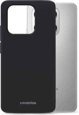 Produktbild von Mobilize Rubber Gelly Handyhülle für Honor 400 Smart Hülle Flexibles TPU Backcover - Schwarz