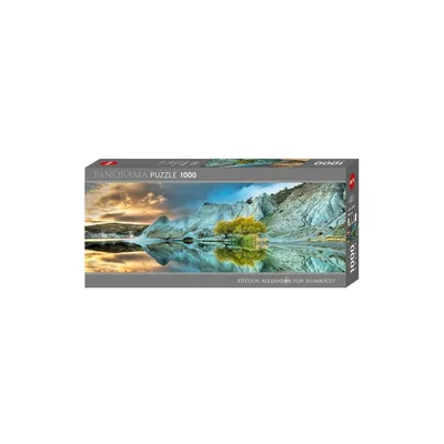 Image de puzzle panoramique 1000 pièces - Edition Humboldt : Lac bleu