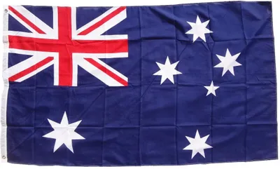 Immagine prodotto di XXL bandiera Australia 250 x 150 cm bandiera con 3 occhielli 100g/m² peso del tessuto bandiera da issare