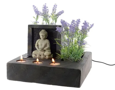 Produktbild von Brunnen für innen  Buddha brunnen Topf