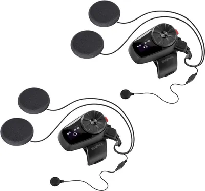 Two Sena 5S Dual communication systems are shown against a white background.