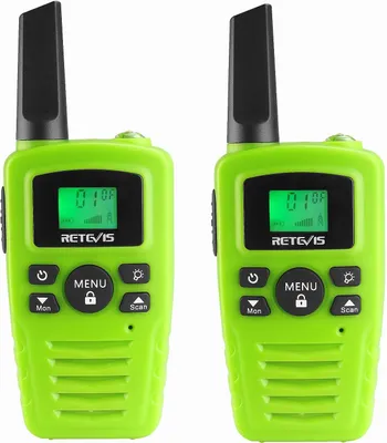 Produktbild von Retevis RA635 Walkie Talkie Kinder, Funkgeräte set, PMR446 Lizenzfrei 16 Kanäle, LED-Taschenlampe, 10 Ruftöne, VOX, Halloween Geschenk für Kinder