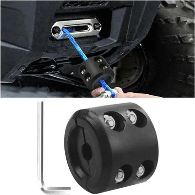 Image de Protection de câbles pour VTT et UTV, en caoutchouc, montage facile, sécurité optimale