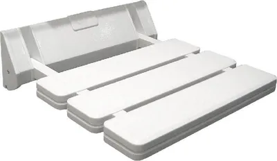 Obrázek produktu pro Skládací sprchové sedátko HANDICAP 32x33 cm, bílé