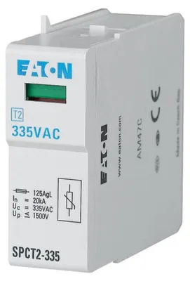 Produktbild von Eaton Überspannungsableiter SPCT2-335 335VAC 20kV