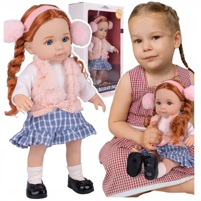 Produktbild von Stator Bobas Mädchenpuppe mit langen Haaren 36cm