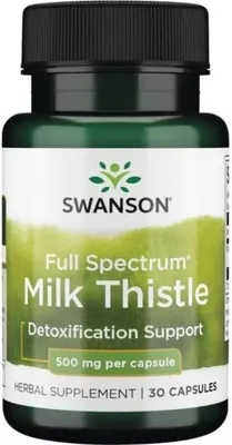 Productafbeelding van Swanson Mariendistel, volledig spectrum, 30 capsules