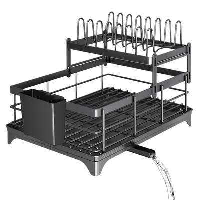 Immagine prodotto di Scaffaleggio in acciaio inossidabile a due livelli per stoviglie