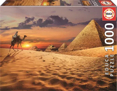 Image de EDUCA - Désert au coucher du soleil 1000 pièces puzzle