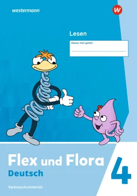 Produktbild von Flex und Flora 4. Heft Lesen 4 (Druckschrift) Verbrauchsmaterial