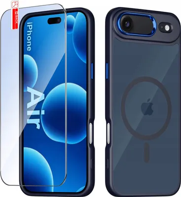 Produktbild von iPhone Air Case für MagSafe – matt, magnetisch, Premium + 9H-Glas