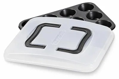 Productafbeelding van Guardini Plech voor muffins met deksel, geschikt voor de Bake Away serie