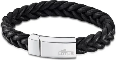 Produktbild von Lotus Style Herren Lederarmband geflochten LS2095-2/2