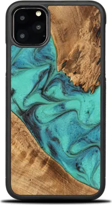 Imagen del producto de Funda única para iPhone 11 Pro Max de Bewood, color turquesa