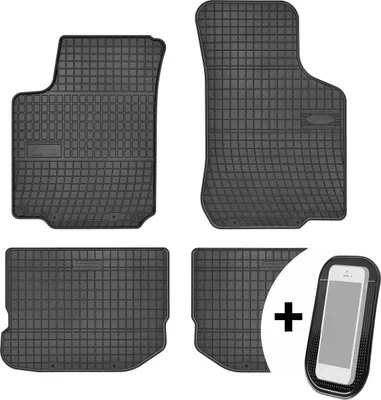 Produktbild von Gummimatten Auto Fußmatten Automatten Passgenau 4-teilig Set - passend für Ford Ranger ab 2015