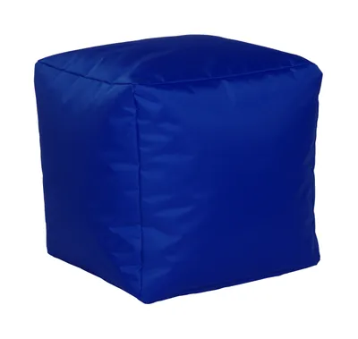 Produktbild von Sitzwürfel Nylon kobalt 40/40/40 cm kobalt
