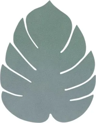 Produktbild von LIND DNA NUPO Untersetzer Monstera Leaf pastel green 14x12