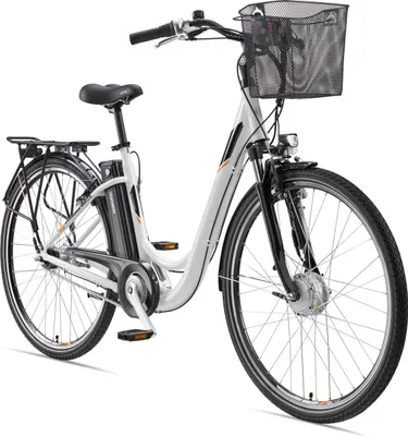 Produktbild von Telefunken E-Bike RC840 28 Zoll mit 7-Gang Shimano Nabenschaltung - Frontmotor 250W /10,4Ah / 36V Sitzrohrakku weiß