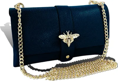 Produktbild von Clutch dunkelblau Toscanto Tasche Leder D2OTTM803SB