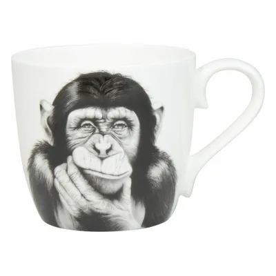 Immagine prodotto di Könitz Becher Denkender Affe, Tasse, Bone China, Bunt, 425 ml, 11 2 057 2830