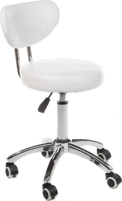 Produktbild von Kosmetikhocker BT-229 weiß