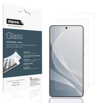 Immagine prodotto di 2x Pellicola Protettiva per Samsung Galaxy S26 Protezione opaco Vetro Flessibile 9H dipos