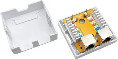Produktbild von Alantec GN004, RJ45, Weiß, Weiblich