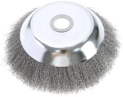 Produktbild von Famanu Unkrautbürste 8 Zoll - Robuste Stahlbürste für Gartenpflege
