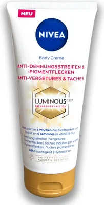 Obrázok produktu pre NIVEA 98949 NIVEA LUMINOUS630® ANTI-DEHNUNGSSTREIFEN & PIGMENTFLECKEN Body Creme 200,0 ml