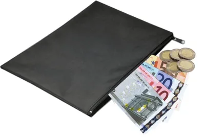 Produktbild von Banktasche aus Nylon Dokumententasche Etui Geldscheintasche KFZ Tasche